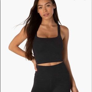 Beyond yoga Small 🧘‍♀️ Heather ribbed tank